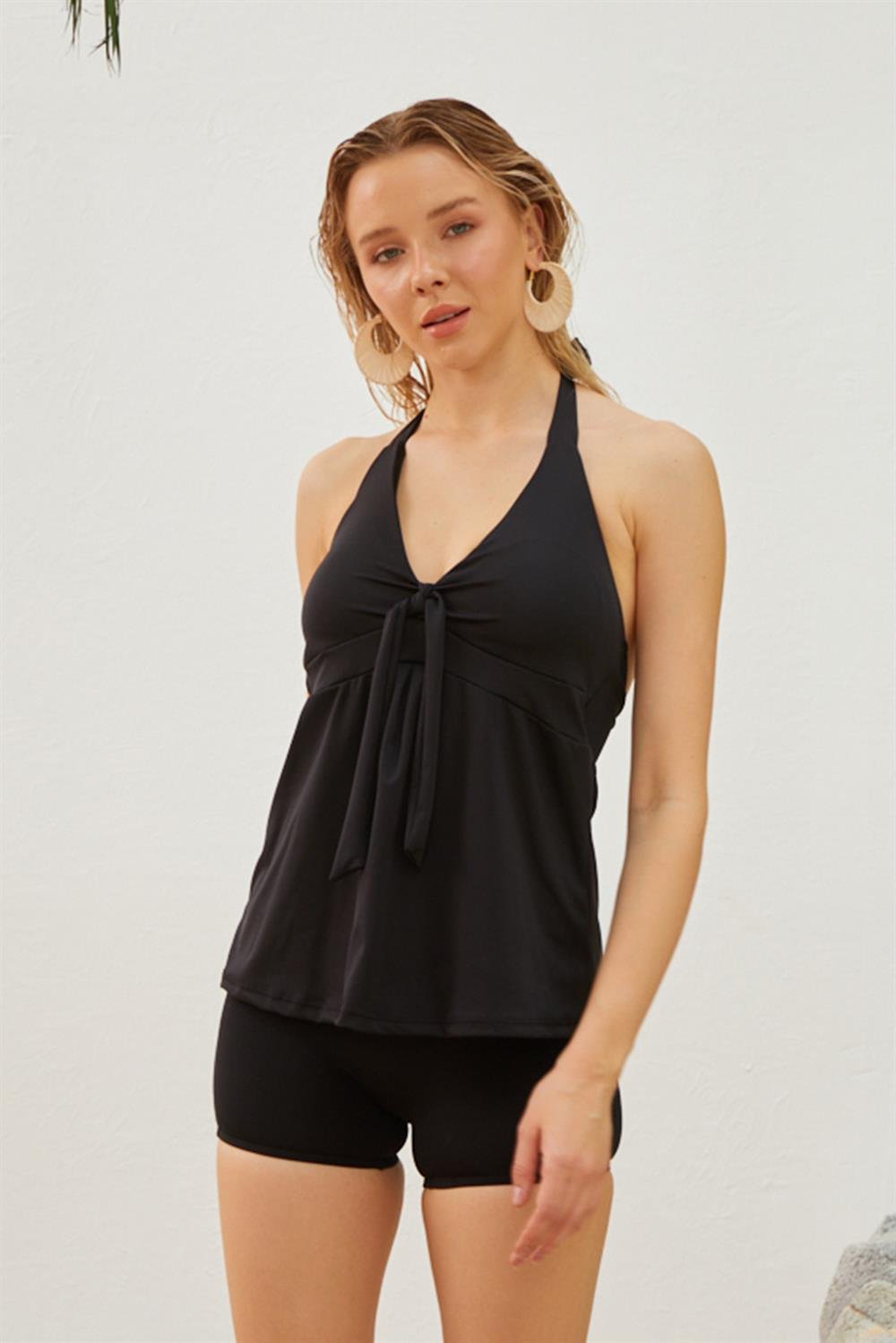 Şortlu Elbise Mayo Etekli Mayo Yüzücü Mayo TM23-01