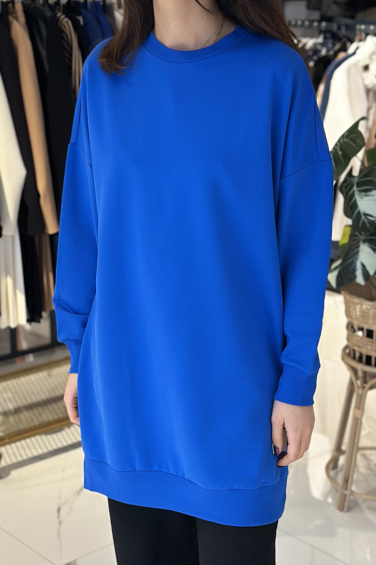 Soul Basic Sweat Tunik 30644 Saks