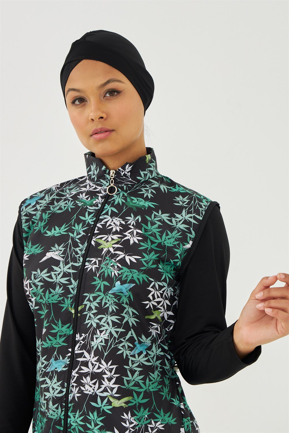 Tam Kapalı Tesettür Mayo Deniz Mayosu TD703-103