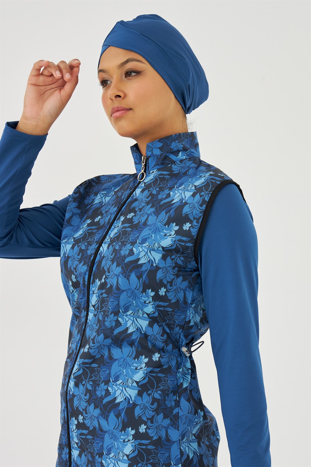 Tam Kapalı Tesettür Mayo Deniz Mayosu TD703-161