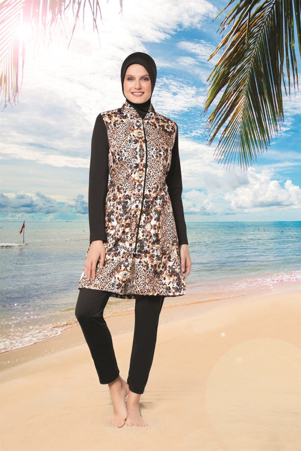 Tam Kapalı Tesettür Mayo Remsa Mayo 22154-4