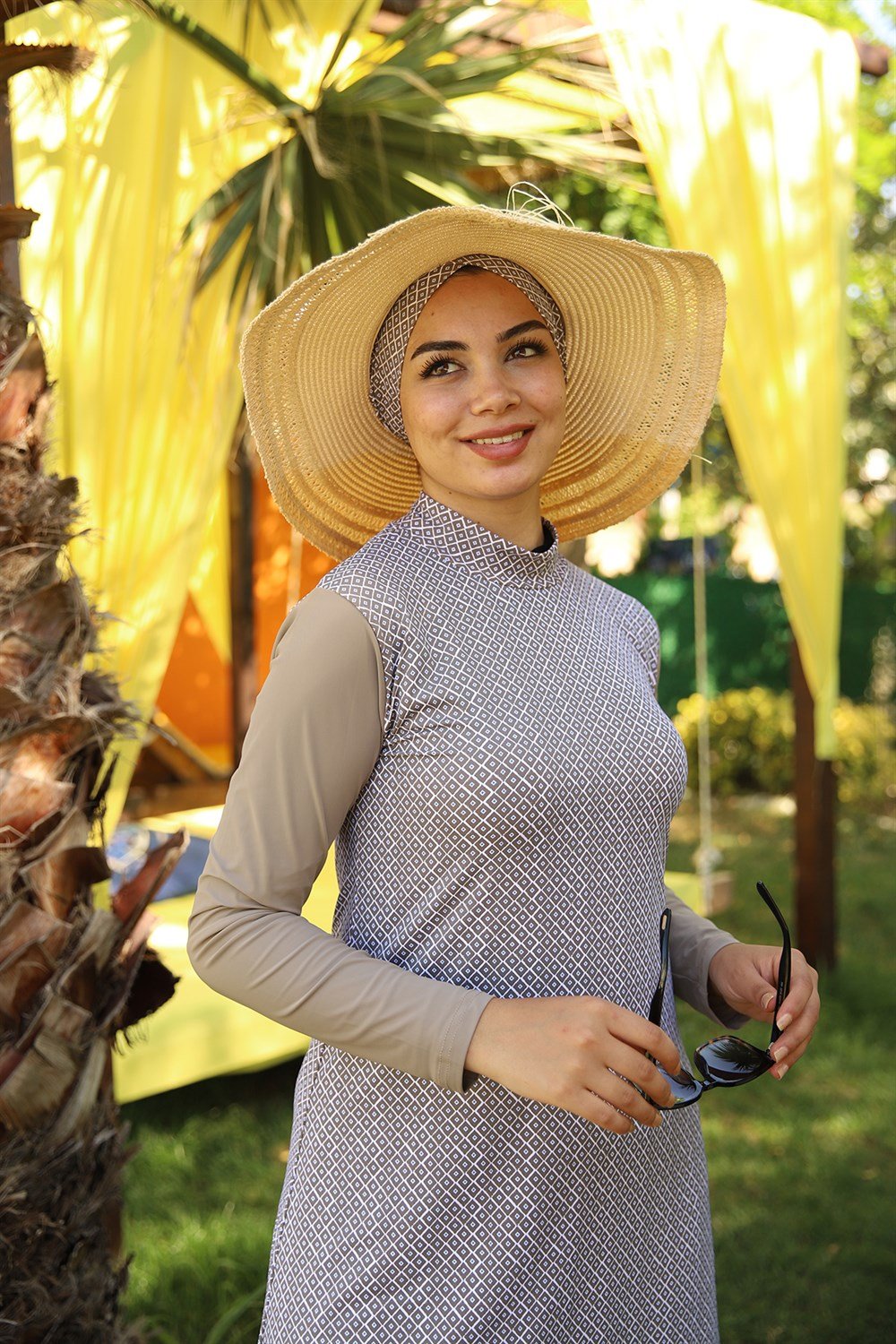 Tasarım Tam Kapalı Tesettür Mayo Remsa Mayo Vizon 900-120-1