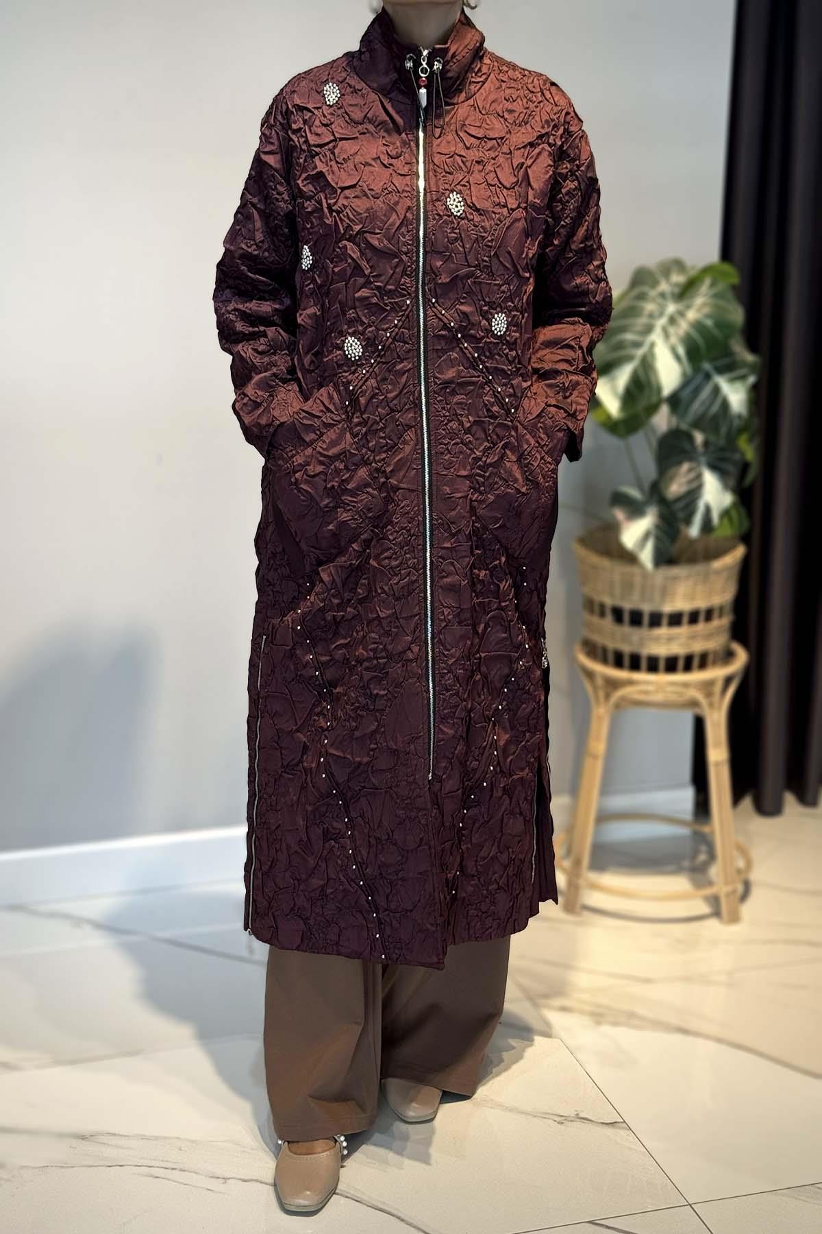 Torba Cepli Star Kap Ceket 6895 Bordo