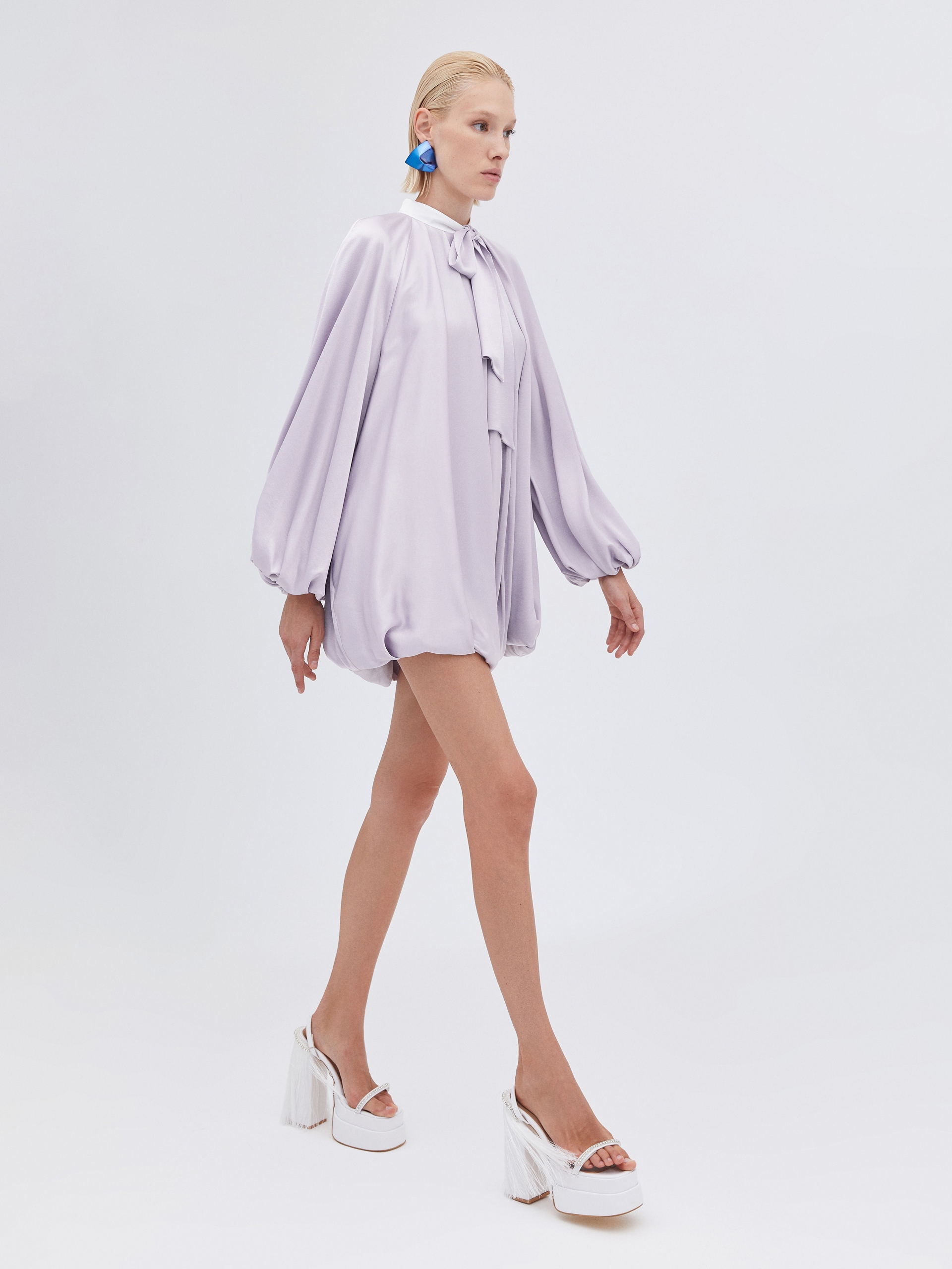 Fall Fashion - Gray Tunic Dress  Балетки, Сорокалетний