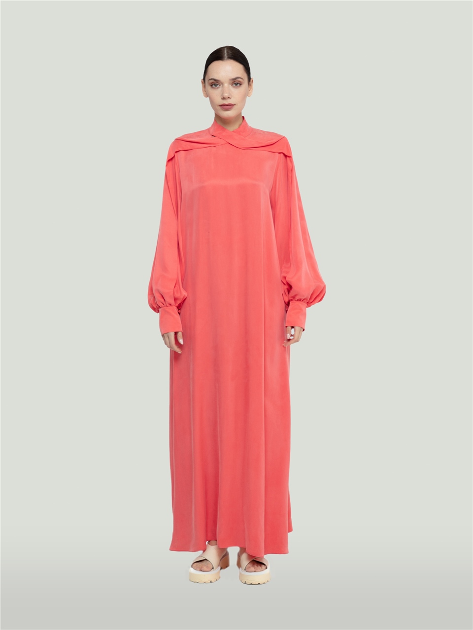 Pink Oversize Dress | BAQA