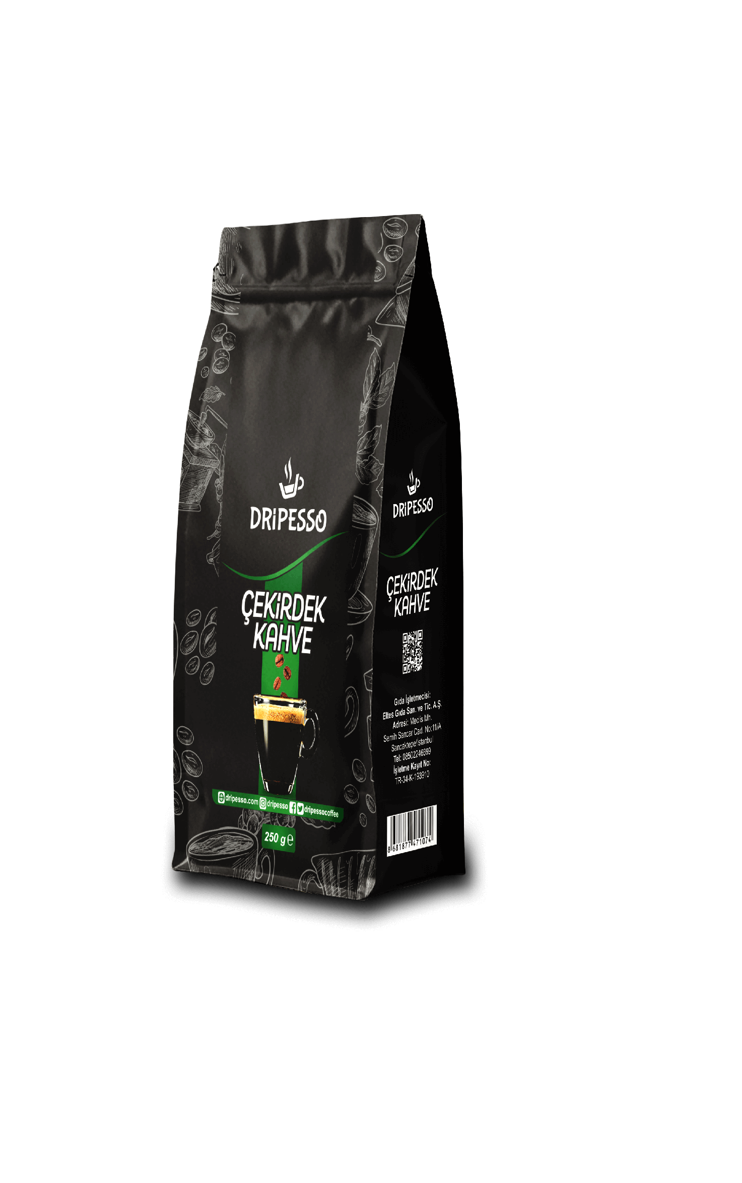 Blend Çekirdek Kahve 1 KgDripesso'nun en sevilen ürünlerinden biri olan 1 kg'lık Blend Çekirdek Kahve ile kahve keyfini yaşayın. Filtre Kahveler