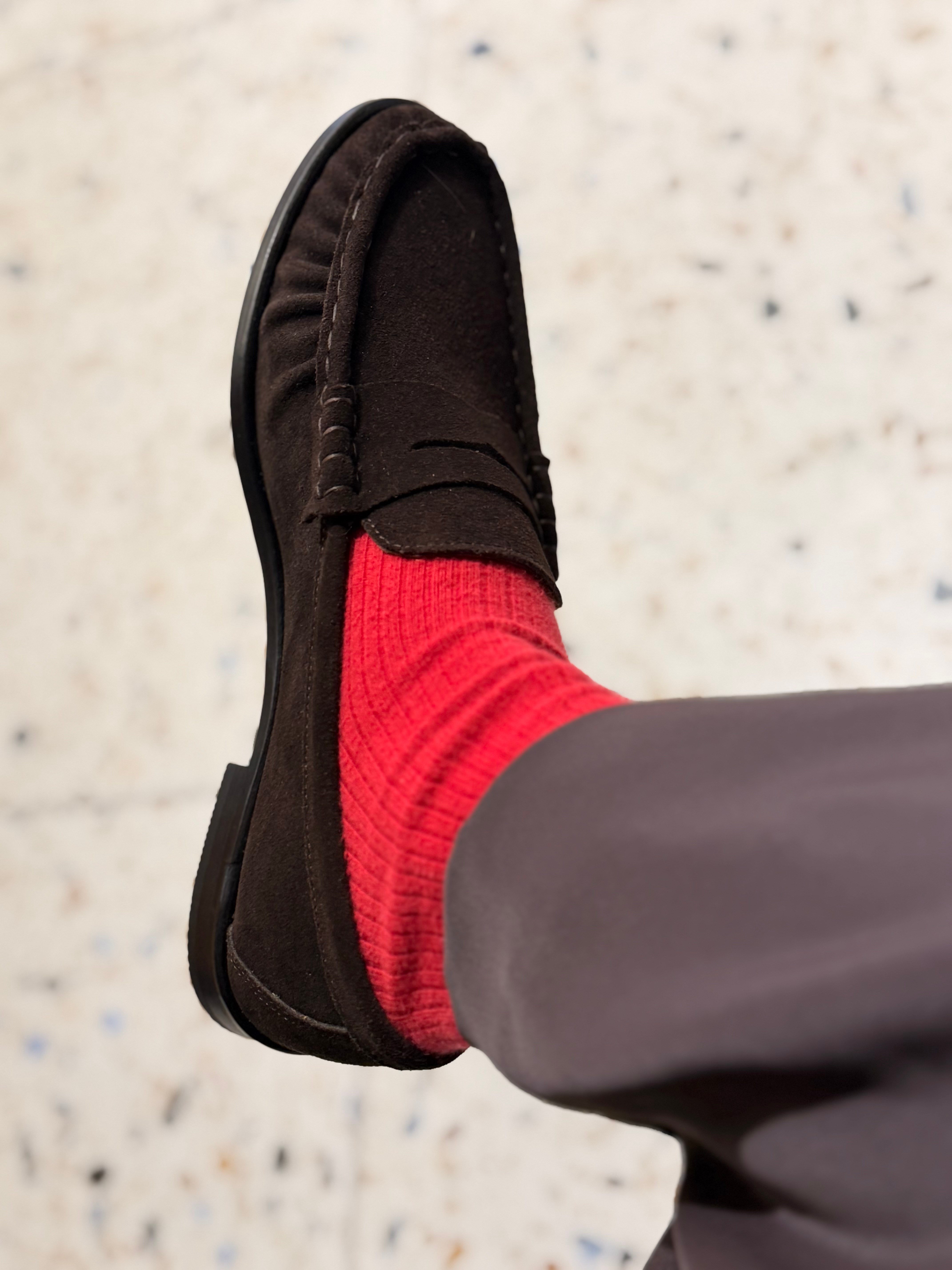 ACI KAHVE  GERÇEK SÜET MACOSEN 