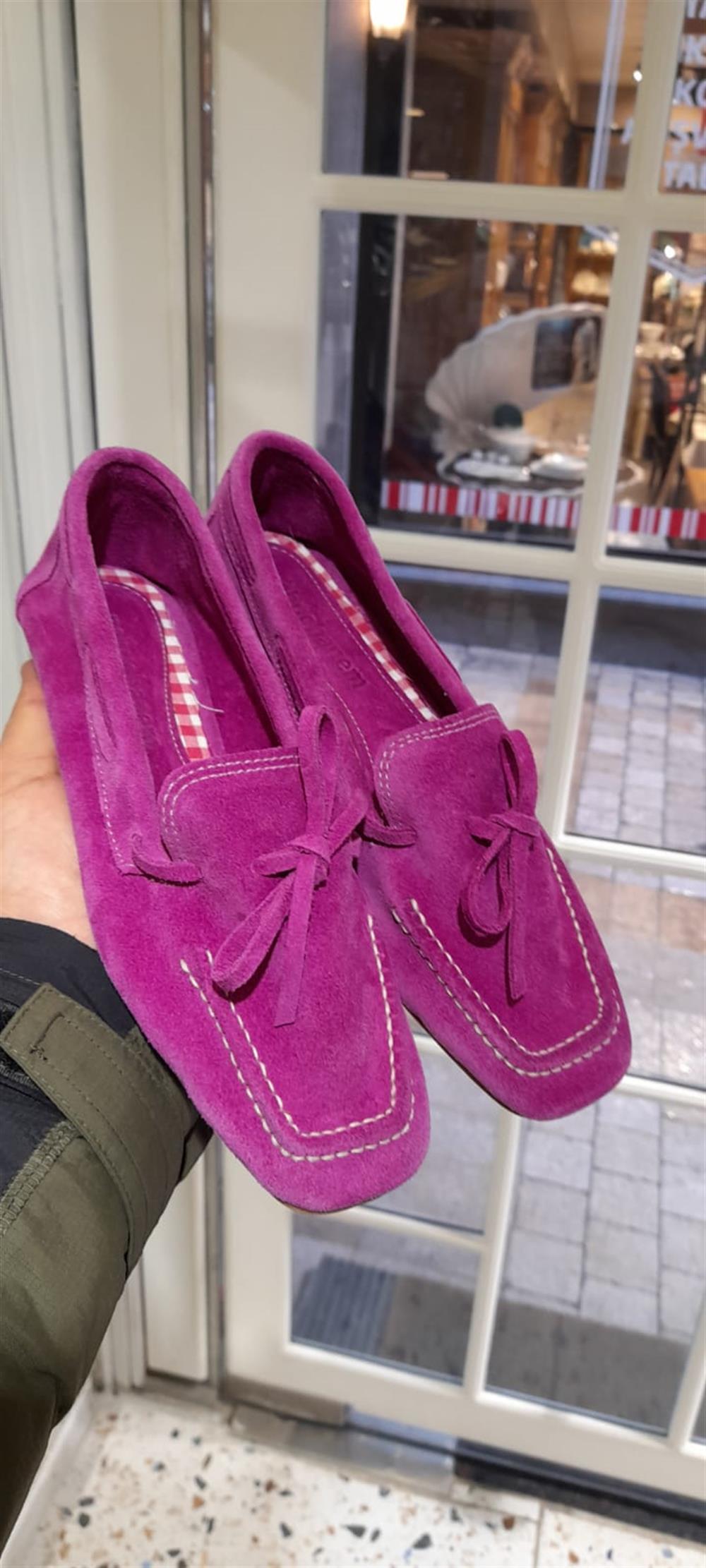 FUŞYA GERÇEK SÜET LEOFER