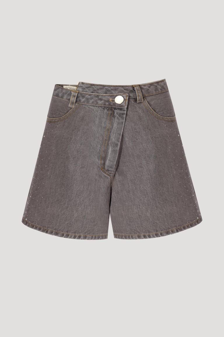 SORBE'ShortsTHE CROSSED DENIM SHORT