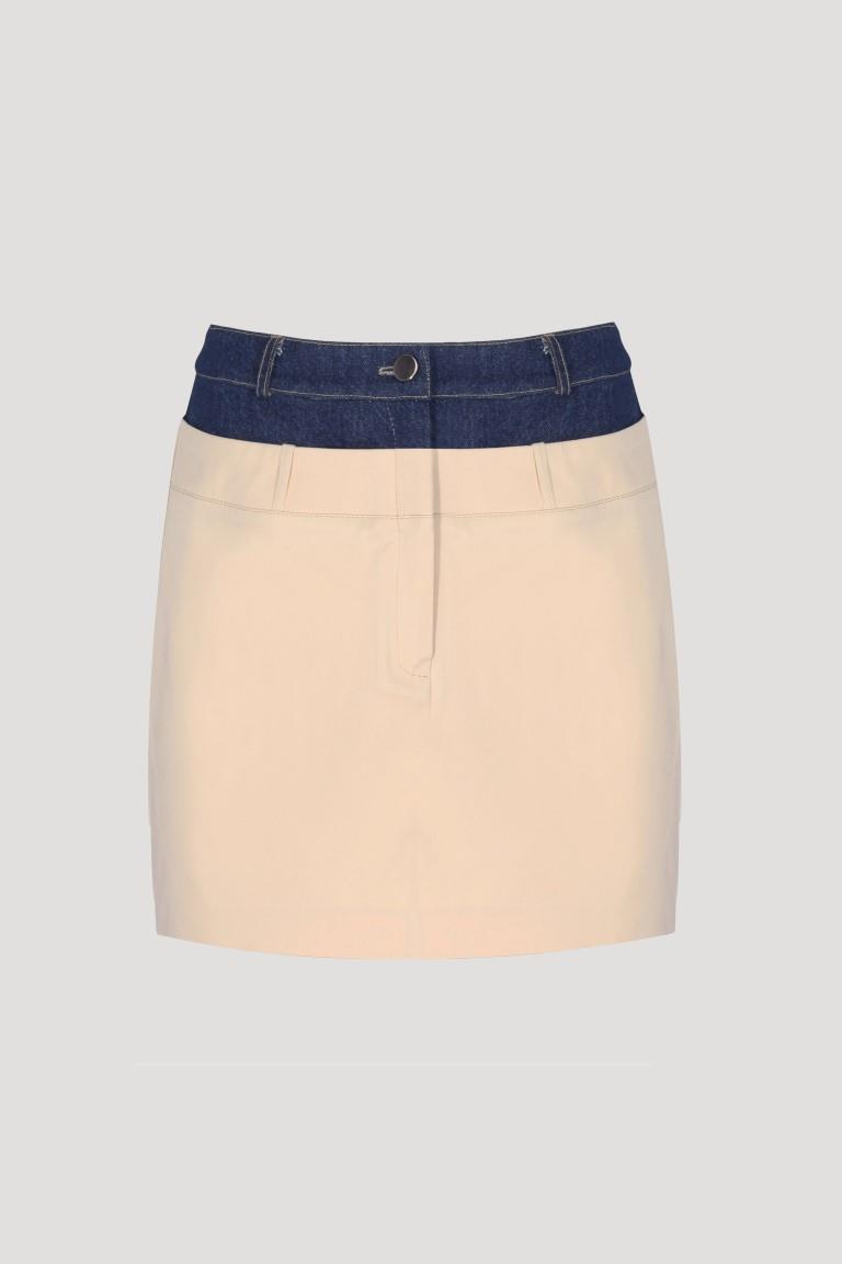 SORBE'Daily & UniformTHE DENIM BELT SKIRT