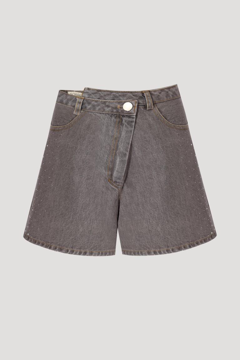 SORBE'ShortsTHE CROSSED DENIM SHORT