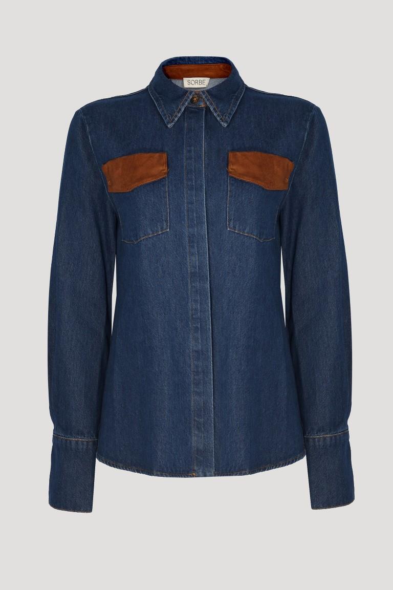 SORBE'Daily & UniformTHE MILITARY POCKET DENIM SHIRT