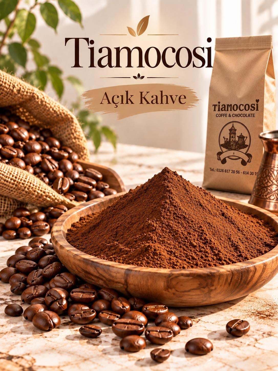 Açık Kavrulmuş Türk Kahvesi 1 KGTürk Açık Kavrulmuş Kahve 1 KG | İskenderun Kahve Tiamo | TİAMOCOSİ |Kahve