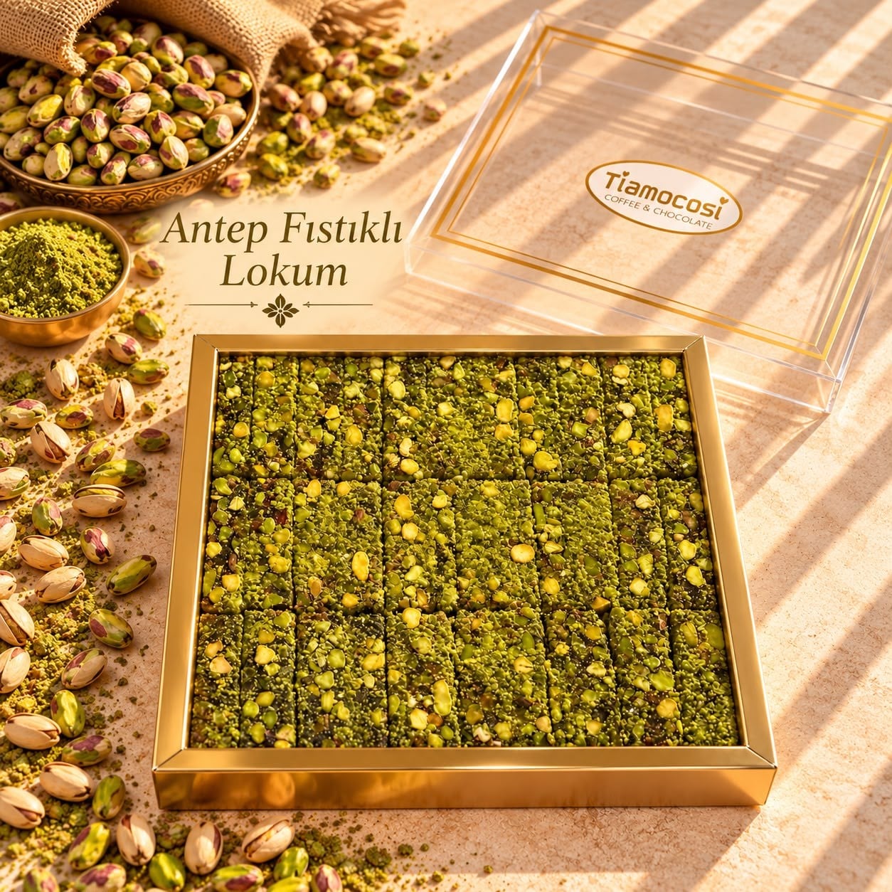 Extra Antep Fıstıklı Lokum 485 GRLokum