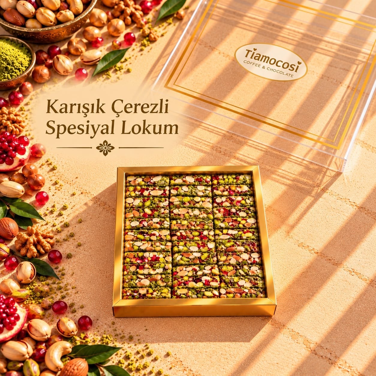 Extra Karışık Specıal Lokum  440GR Lokum Ekstra Karışık Special 500 gr | Hatay Lokum Sipariş Ver | İskenderun Lokum | TİAMOCOSİ |Lokum