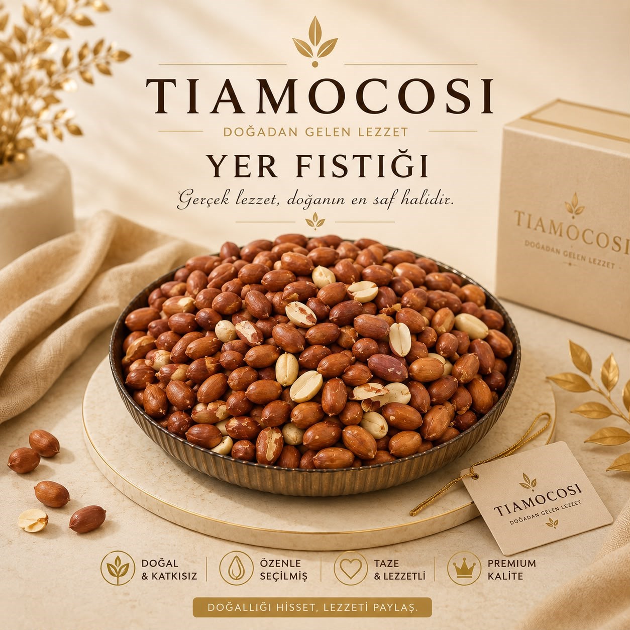 Yer Fıstığı 250 grYer Fıstığı Fiyatları | Yer Fıstığı 250 gr | Sipariş Ver Tiamocosi | TİAMOCOSİ |Kuruyemiş
