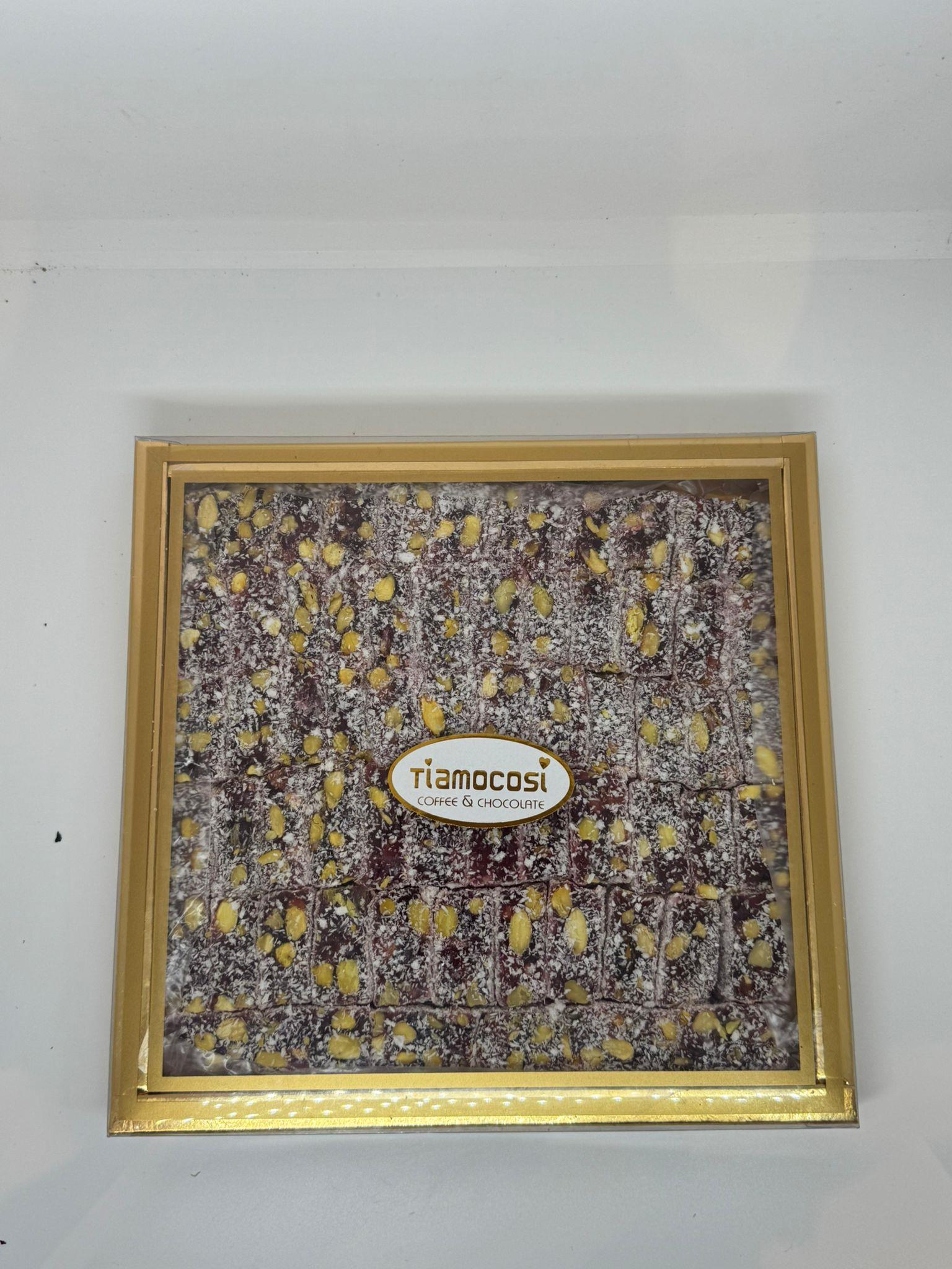 Extra Fıstıklı Rüya Lokum 555grCevizli Lokum Ekstra 1 KG | Hatay Lokum Sipariş Ver | İskenderun Lokum | TİAMOCOSİ |Lokum