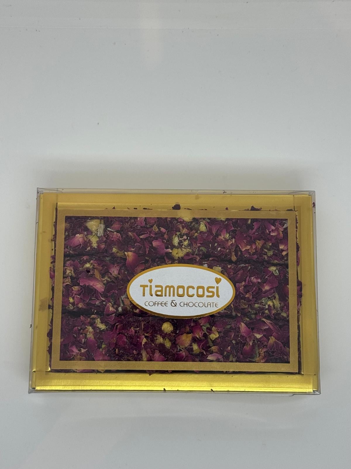 Güllü Fıstıklı Lokum  400 GRGüllü Lokum 250 gr | Hatay Lokum Sipariş Ver | İskenderun Lokum | TİAMOCOSİ |Lokum