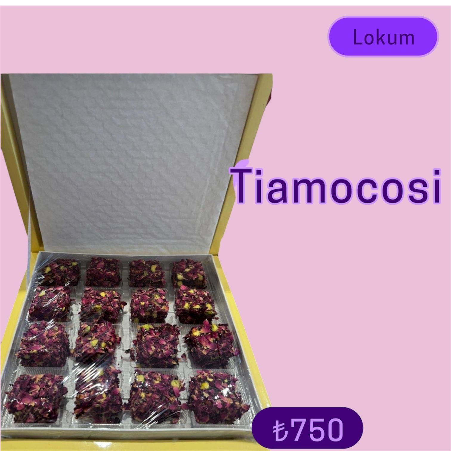 Hediyelik Güllü LokumHediyelik