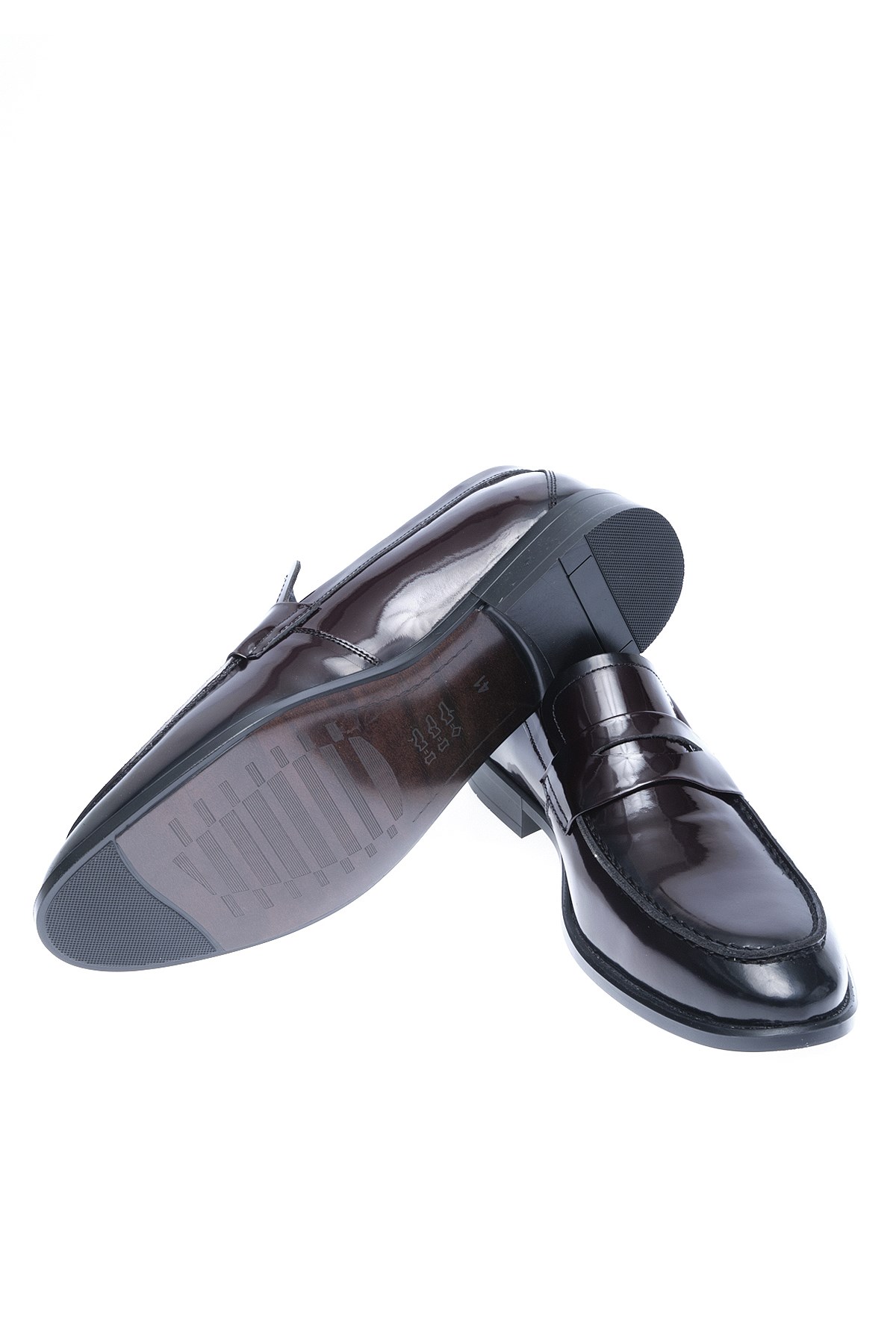 Bestello Bağcıksız Klasik BORDO RUGAN 023-408-22Y Erkek Ayakkabı