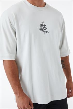 Oversize T-shirt-Gri