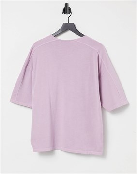 Oversize T-shirt-Pembe