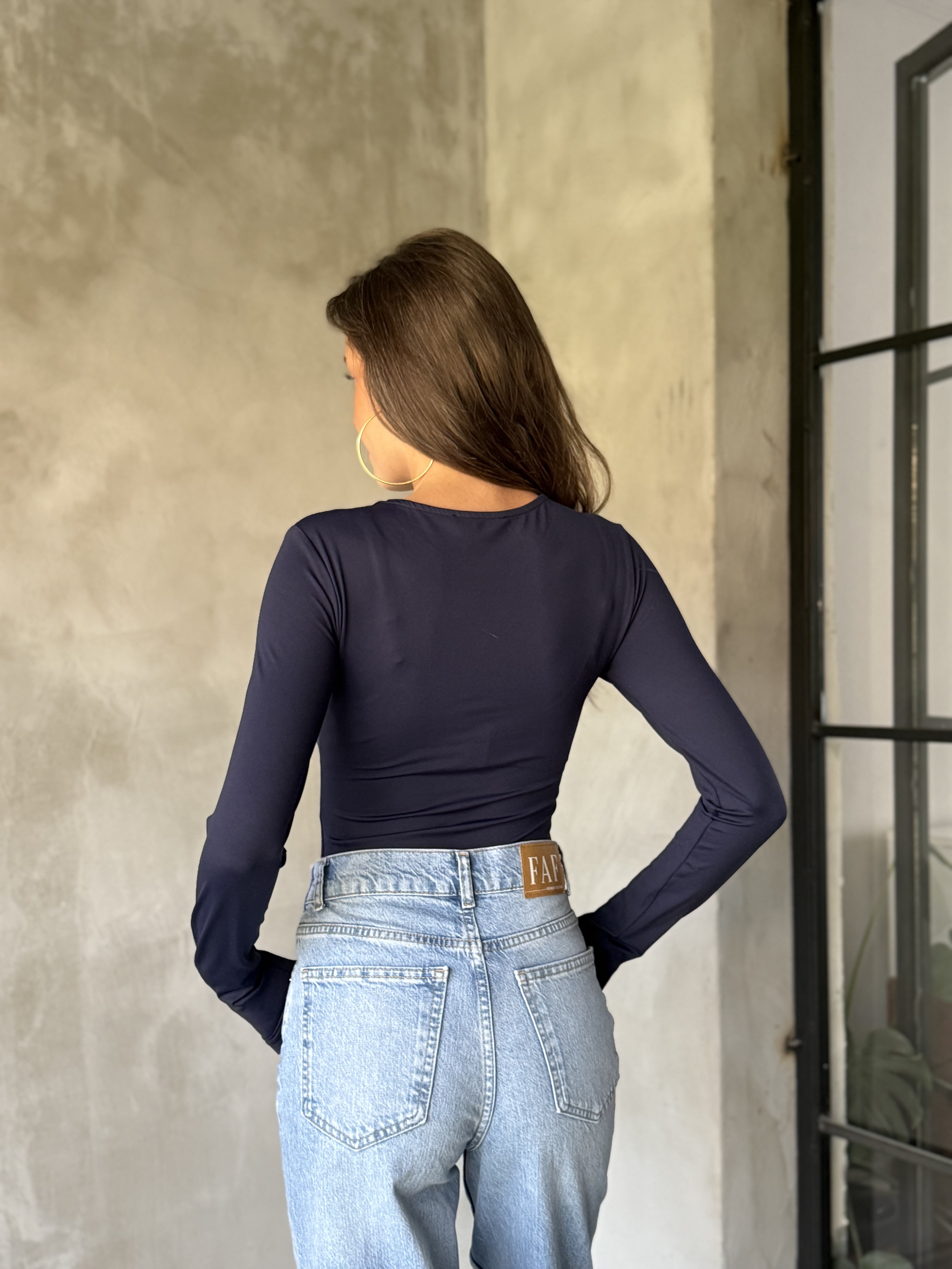 Basic Bodysuit - Lacivert