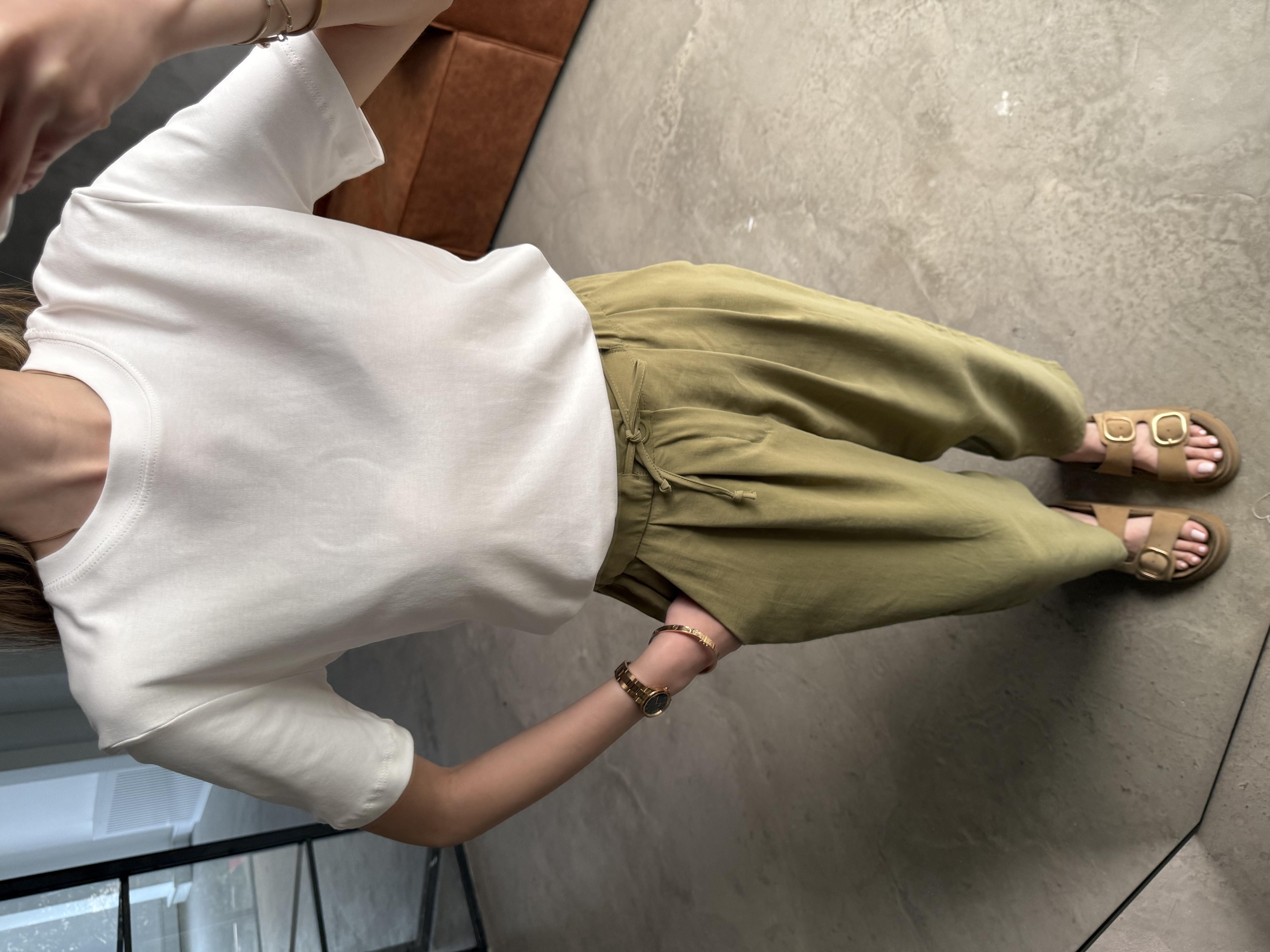 Bisiklet Yaka Basic T-shirt
