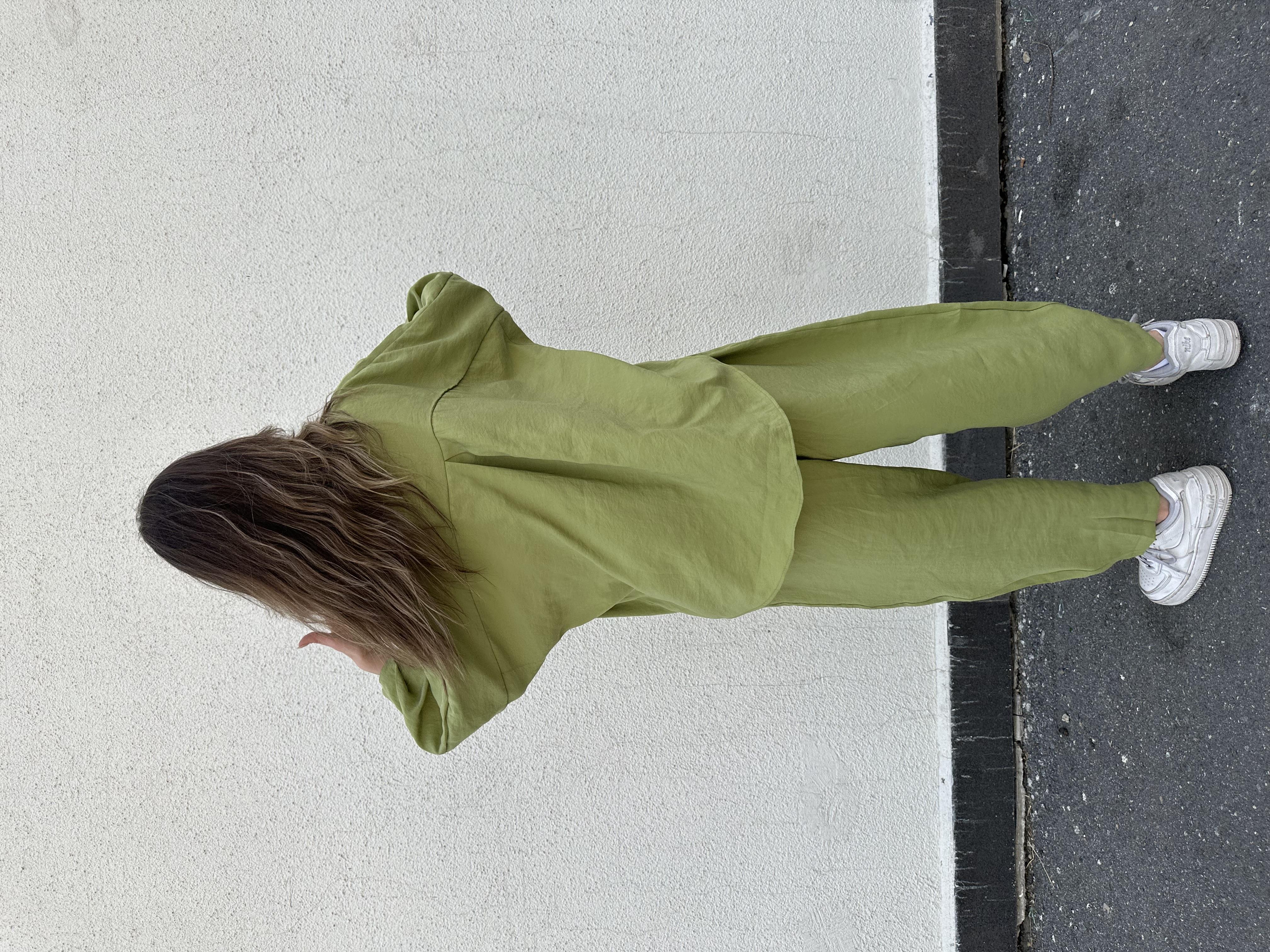 Candy Tensel Oversize Takım - Yeşil