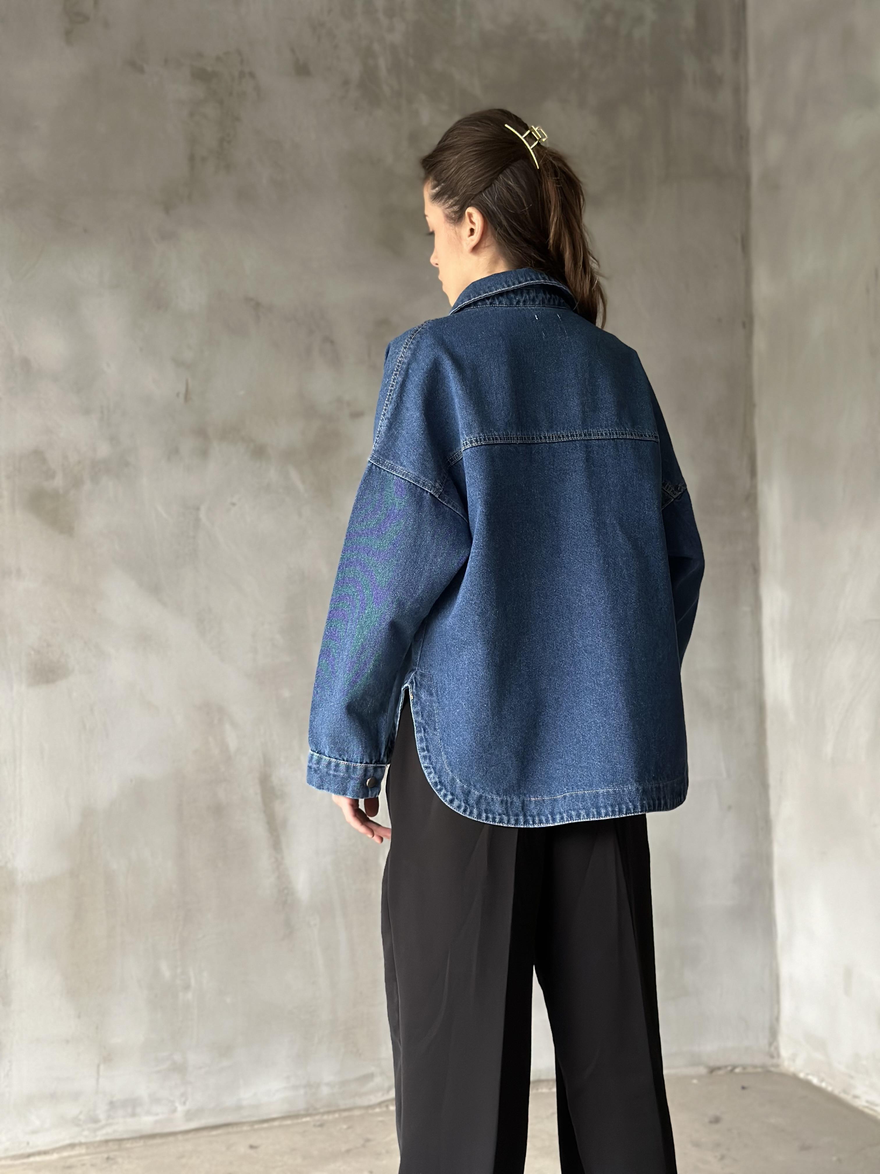 Denim Gömlek Ceket 