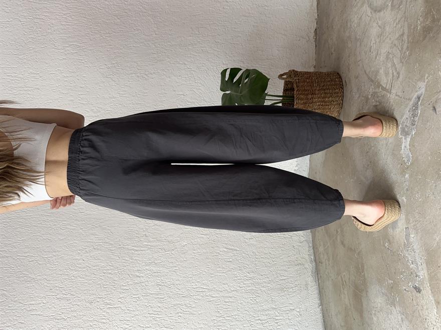 Gabardin Şalvar Pantolon - füme 
