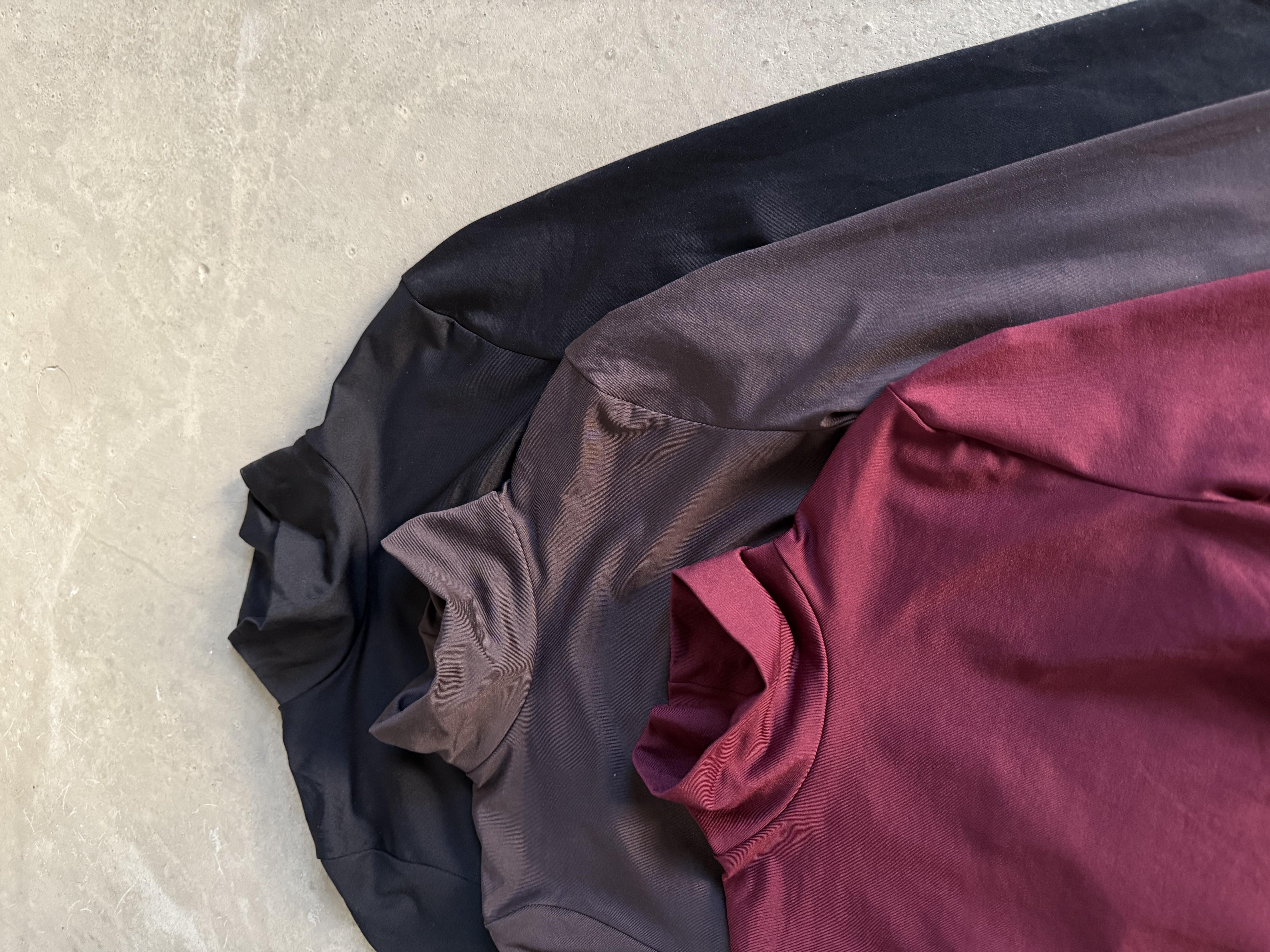 Likralı Boğazlı Bodysuit