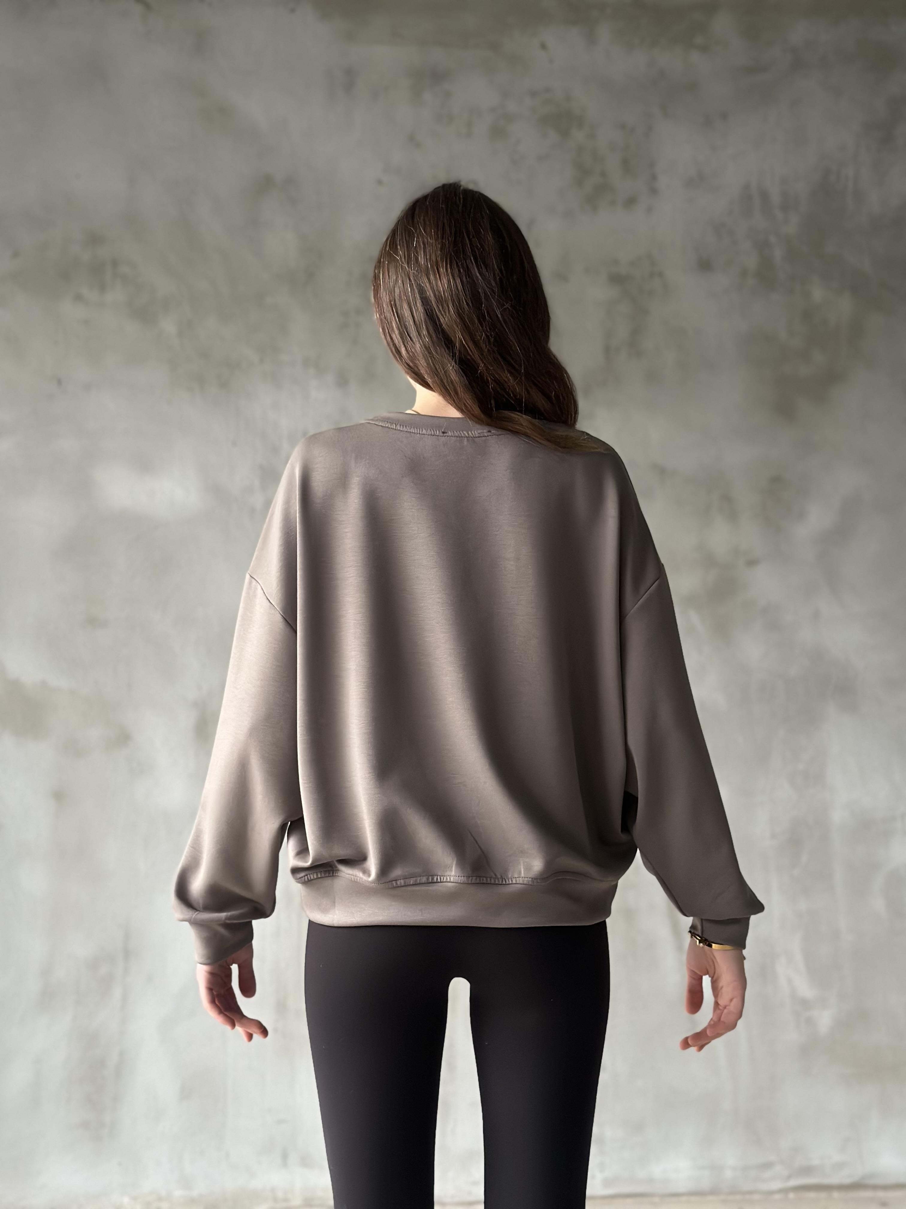  Modal Oversize Sweatshirt - Vizon