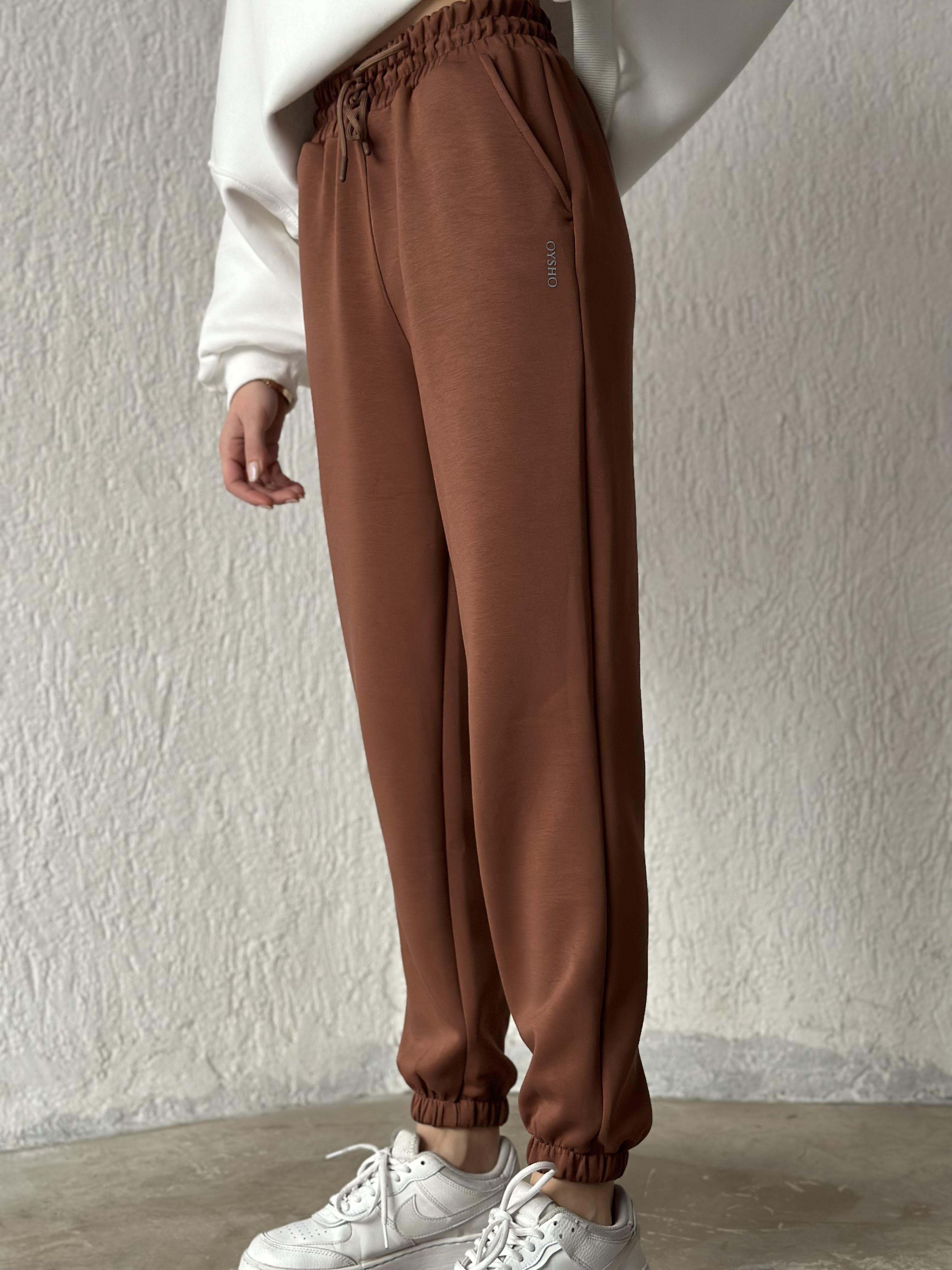  Jogger Eşofman Altı - Kahverengi