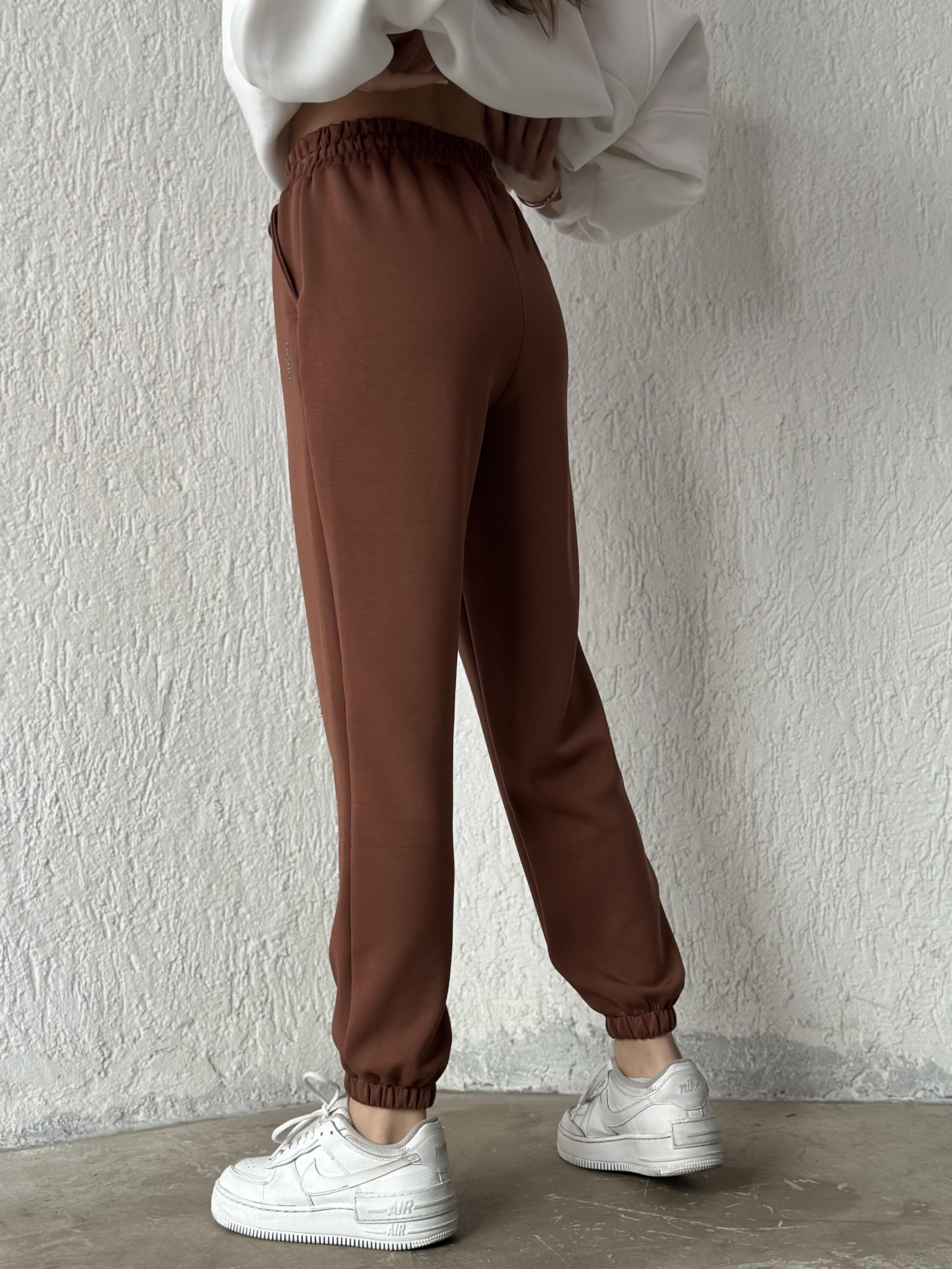  Jogger Eşofman Altı - Kahverengi
