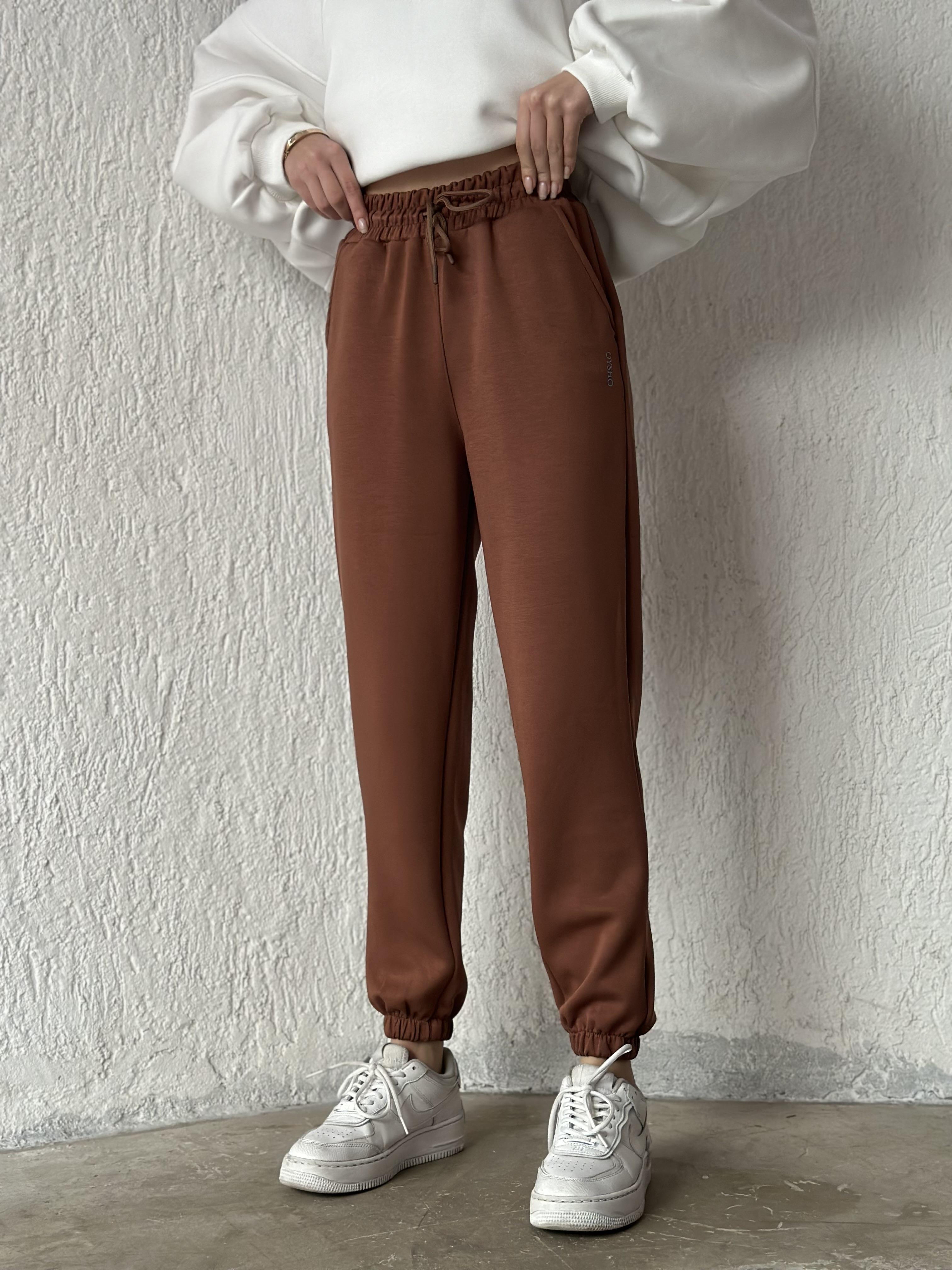  Jogger Eşofman Altı - Kahverengi