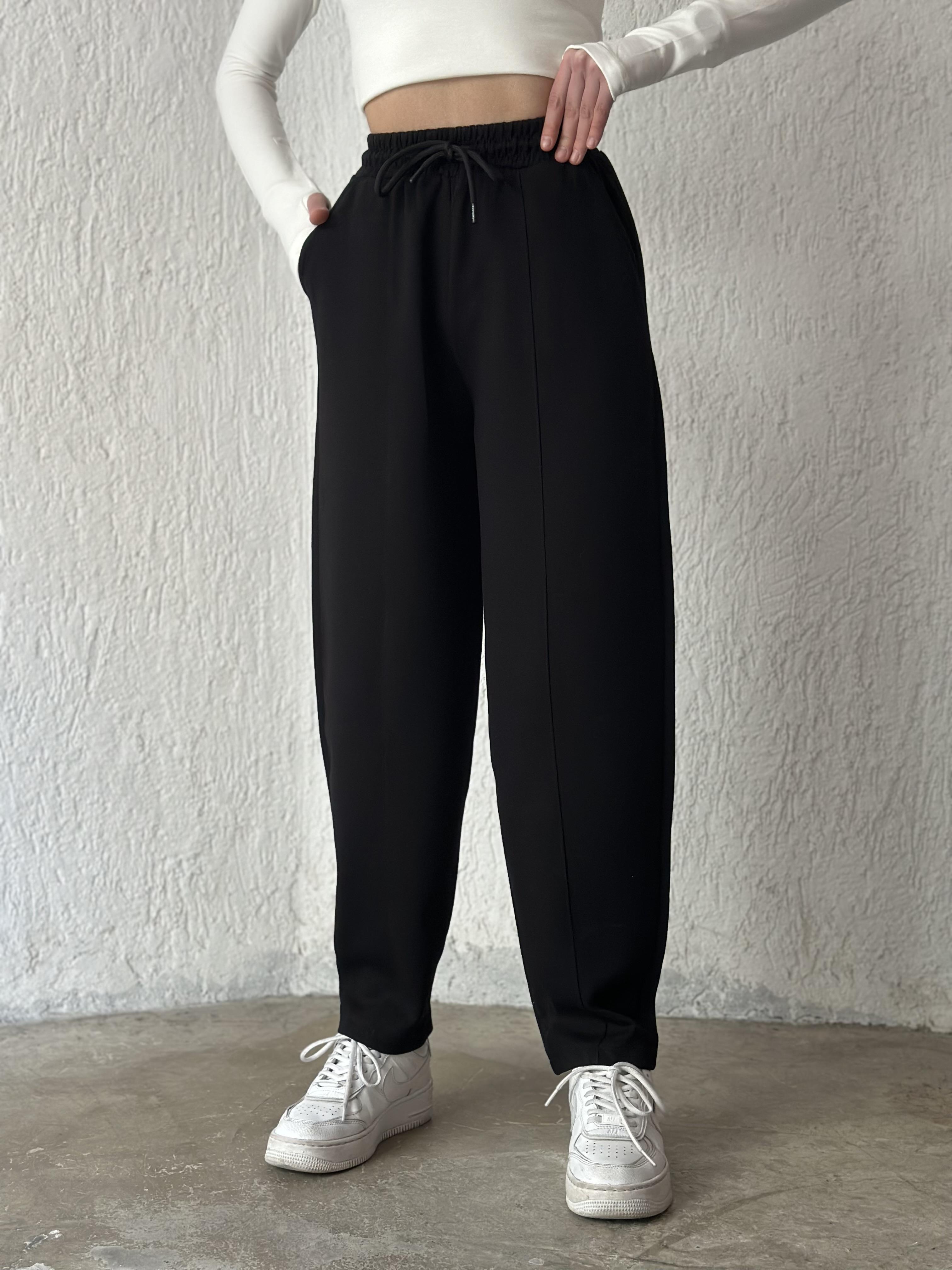 Oysho Modal Balon Pantolon - Siyah