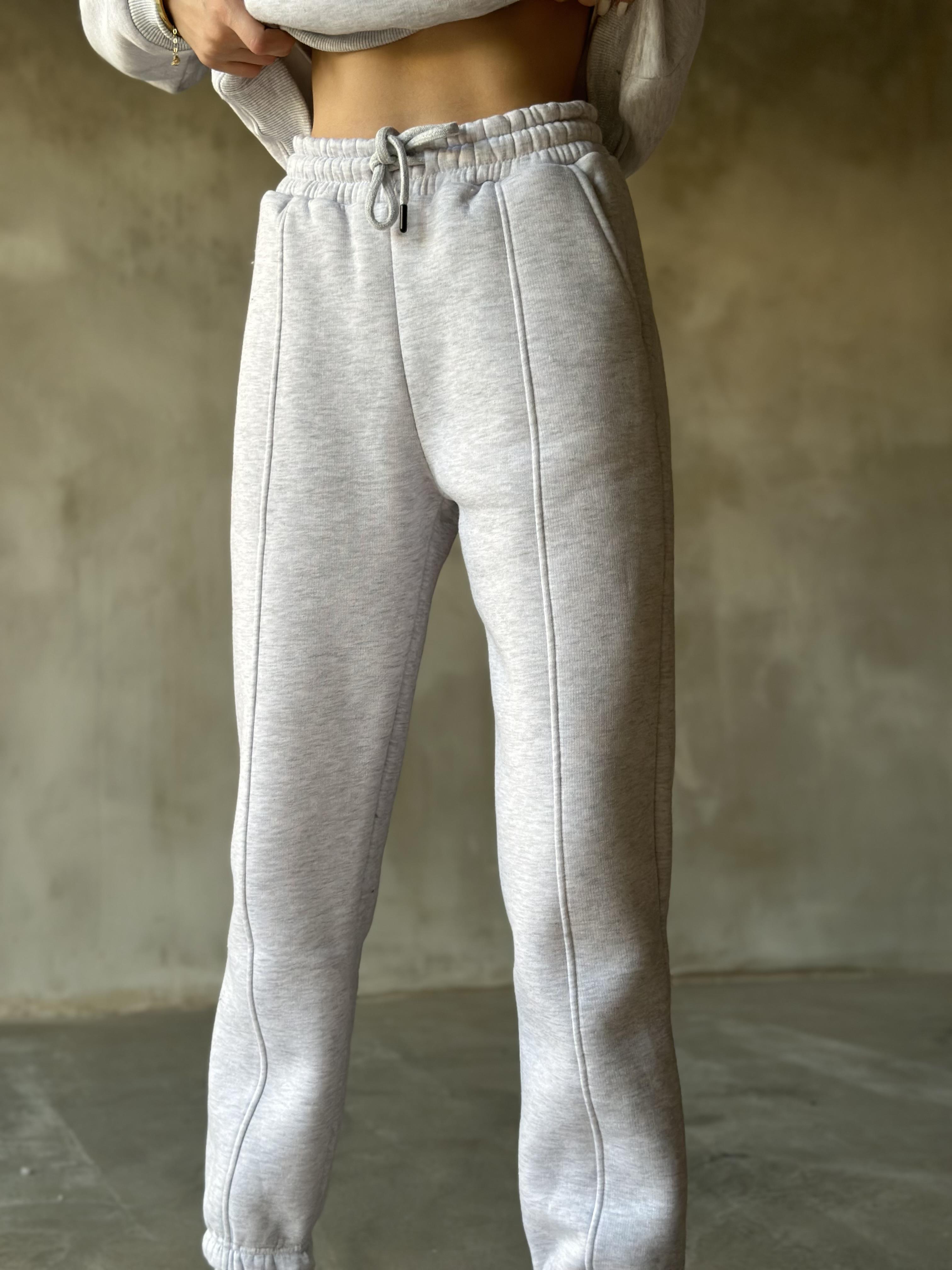 Polo Yaka Jogger Eşofman Takmı - Gri