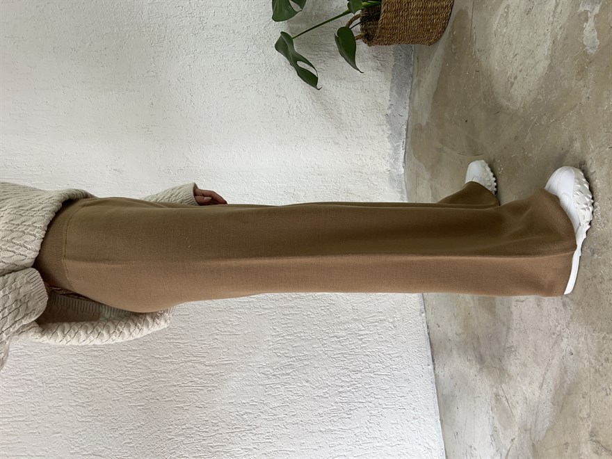 Triko Pantolon - Camel
