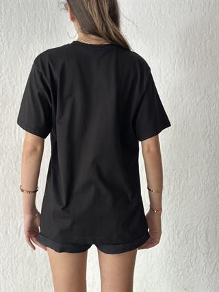 Ami Logo Nakışlı Oversize T-Shirt