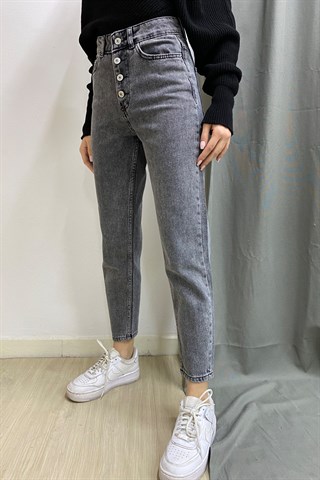 Antrasit Mom Jean