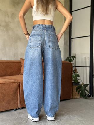 Balon Baggy Jean - Mavi