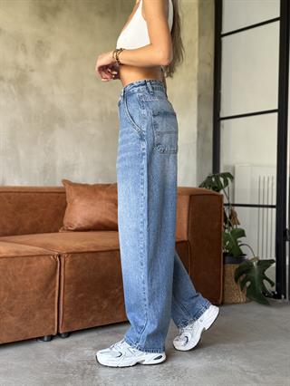 Balon Baggy Jean - Mavi