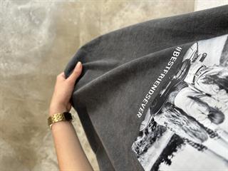 Best Friends Yıkamalı Oversize Tshirt