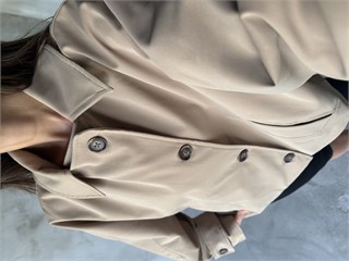 Bomber Balon Trençkot - Camel