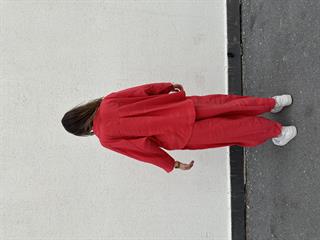 Candy Tensel Oversize Takım - Nar Çiçeği