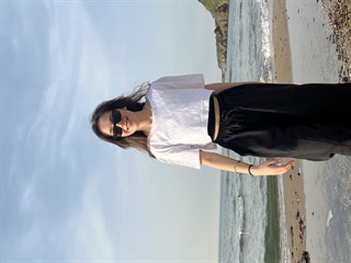Crop Lastik Detaylı T-Shirt