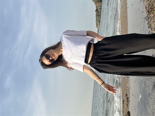 Crop Lastik Detaylı T-Shirt