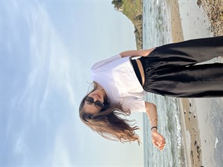 Crop Lastik Detaylı T-Shirt