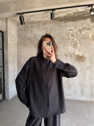 Dik Yaka Tensel Salaş Takım - Lacivert